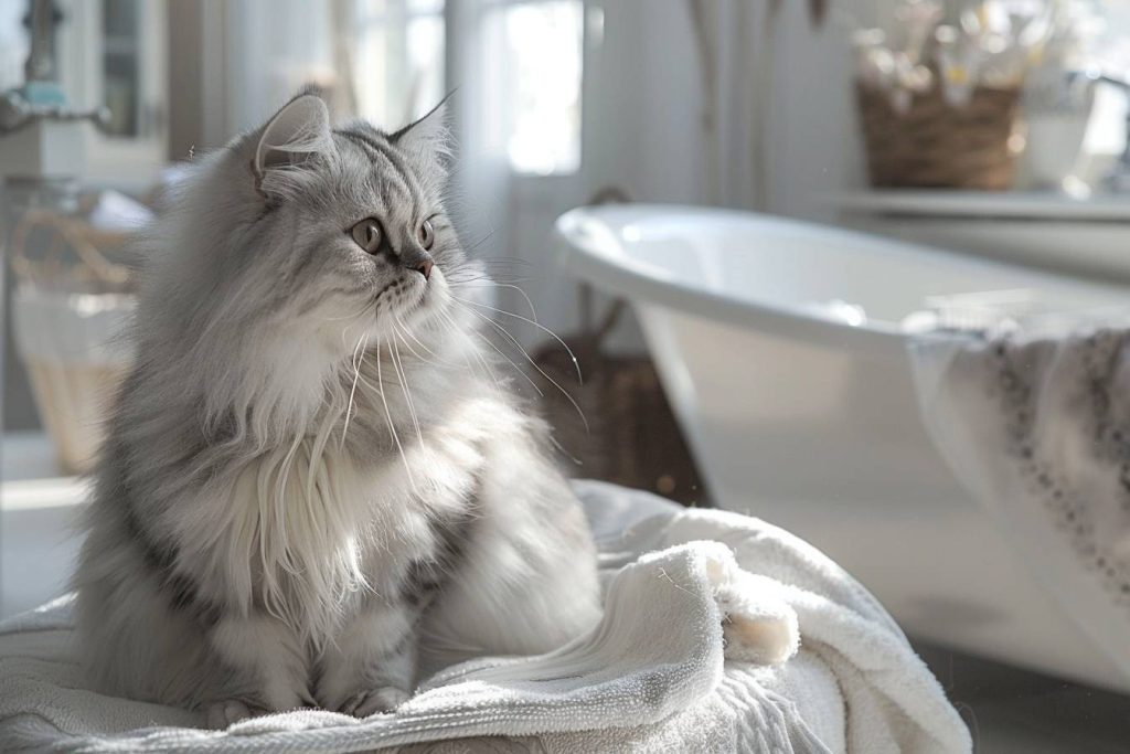 À quelle fréquence faut-il laver un chat persan ? Guide pratique