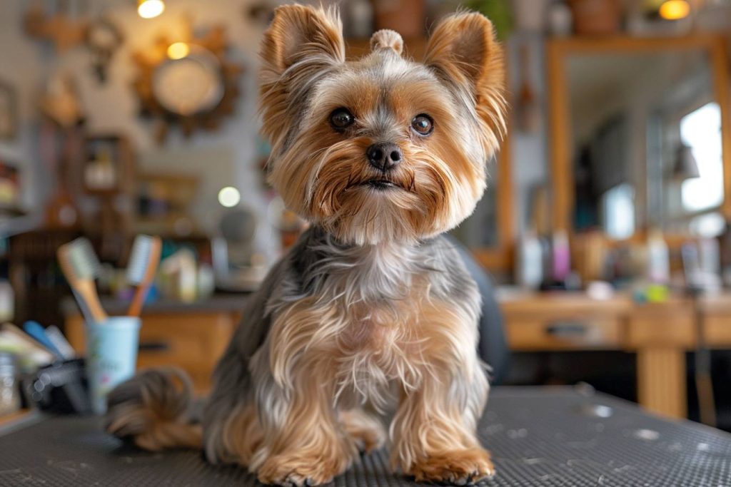 Toilettez-vous un Yorkie ? Fréquence idéale et conseils